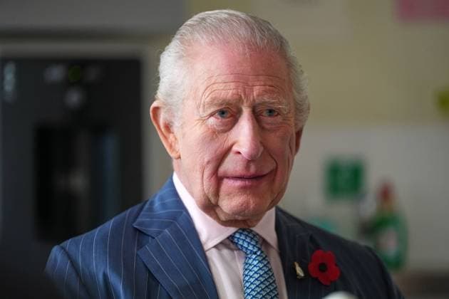 . 05 11 2025. London, United Kingdom. King Charles III during visit at Chatfield Health Care in London.  xPoolx xi-Imagesx IIM-26354-0002