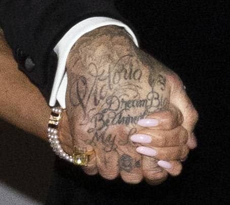David Beckham knighthood 05 11 2025 Sir David Beckham celebrates his Knighthood with wife Victoria, family and friends at his pal Gordon Ramsay’s restaurant in Chelsea.  Copyright: xDarrenxFletcherx NINTCHDBPICT001036192361