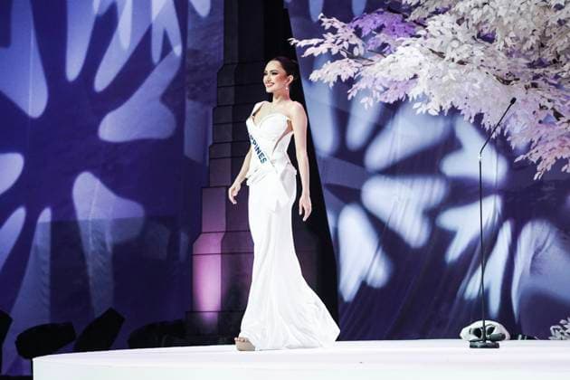 Miss Universe 2025 In Bangkok. Miss Philippines Ahtisa Manalo presents on stage during the official Miss Universe 2025 welcome event in Bangkok, Thailand, on November 5, 2025. Women representing 120 nations compete in the 74th edition of the Miss Universe pageant, which takes place in Thailand. Bangkok Thailand  Copyright: xAnusakxLaowilasx originalFilename: laowilas-notitle251105_npvZR.jpg