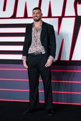 UK Premiere of The Running Man on Wednesday 5 November 2025 Jake Quickenden seen at the UK Premiere of The Running Man on Wednesday 5 November 2025 at ODEON LUXE Leicester Square, London. ., Credit:Julie Edwards Avalon  Copyright: xJuliexEdwardsx xAvalonx 1050567184