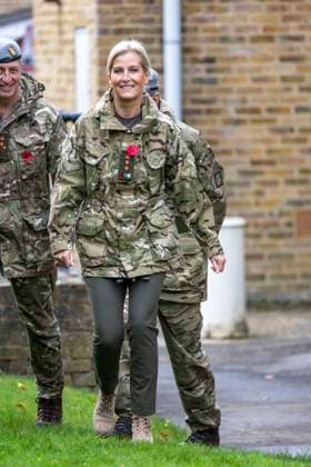 . 05 11 2025. Sandhurst, United Kingdom. Sophie, Duchess of Edinburgh, during a visit at the Royal Military Academy Sandhurst, United Kingdom.  xi-Imagesx IIM-26358-0001