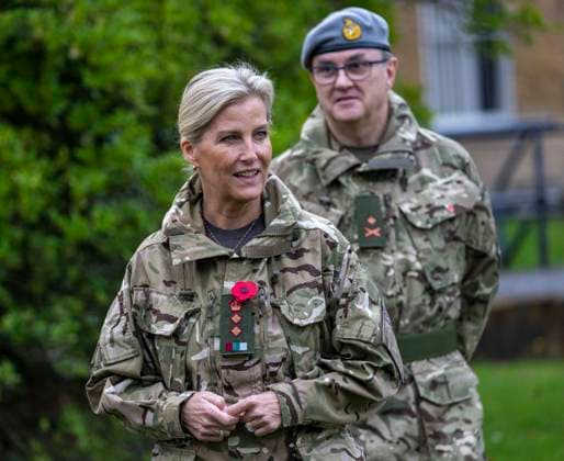 . 05 11 2025. Sandhurst, United Kingdom. Sophie, Duchess of Edinburgh, during a visit at the Royal Military Academy Sandhurst, United Kingdom.  xi-Imagesx IIM-26358-0007