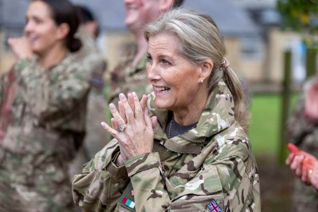 . 05 11 2025. Sandhurst, United Kingdom. Sophie, Duchess of Edinburgh, during a visit at the Royal Military Academy Sandhurst, United Kingdom.  xi-Imagesx IIM-26358-0032