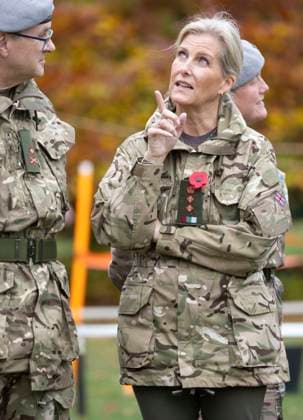 . 05 11 2025. Sandhurst, United Kingdom. Sophie, Duchess of Edinburgh, during a visit at the Royal Military Academy Sandhurst, United Kingdom.  xi-Imagesx IIM-26358-0039