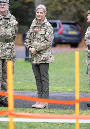 . 05 11 2025. Sandhurst, United Kingdom. Sophie, Duchess of Edinburgh, during a visit at the Royal Military Academy Sandhurst, United Kingdom.  xi-Imagesx IIM-26358-0040