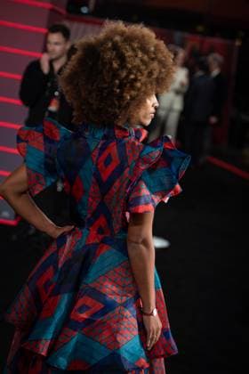 The Running Man UK Premiere in London - 05 Nov 2025 Vanessa Ford attends The Running Man UK Premiere at Odeon Luxe Leicester Square. London United Kingdom Copyright: xLoredanaxSangiulianox xSOPAxImagesx LSangiuliano-0475
