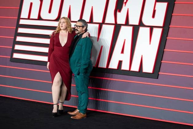 The Running Man UK Premiere in London - 05 Nov 2025 Honey Ross and Gav Murphy attend The Running Man UK Premiere at Odeon Luxe Leicester Square. London United Kingdom Copyright: xLoredanaxSangiulianox xSOPAxImagesx LSangiuliano-0253