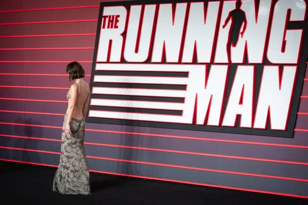 The Running Man UK Premiere in London - 05 Nov 2025 Emilia Jones attends The Running Man UK Premiere at Odeon Luxe Leicester Square. London United Kingdom Copyright: xLoredanaxSangiulianox xSOPAxImagesx LSangiuliano-0126