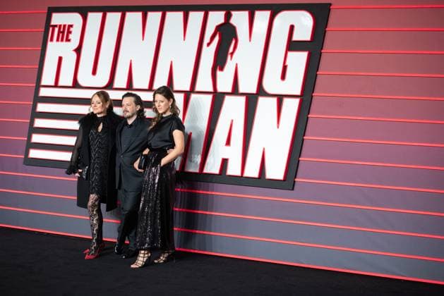 The Running Man UK Premiere in London - 05 Nov 2025 Nira Park and Leo Thompson attend The Running Man UK Premiere at Odeon Luxe Leicester Square. London United Kingdom Copyright: xLoredanaxSangiulianox xSOPAxImagesx LSangiuliano-9854