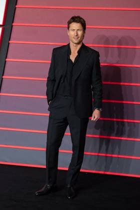 The Running Man UK Premiere in London - 05 Nov 2025 Glen Powell attends The Running Man UK Premiere at Odeon Luxe Leicester Square. London United Kingdom Copyright: xLoredanaxSangiulianox xSOPAxImagesx LSangiuliano-9743