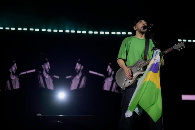 CURITIBA, PR - 05.11.2025: LINKIN PARK CURITIBA - Linkin Park, on their From Zero World Tour, will perform at the Major AntÃ nio Couto Pereira Stadium in Curitiba, Parana. x2836691x  ReinaldoxReginato