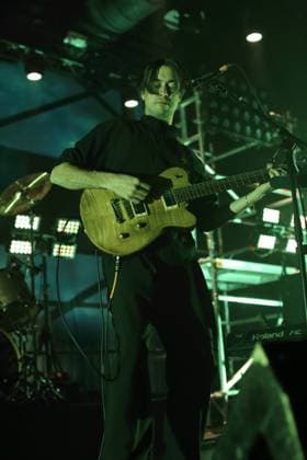 Alexander Giannascoli aka Alex G at a concert at Huxleys Neue Welt in Berlin, November 5, 2025 Alex G concert Berlin