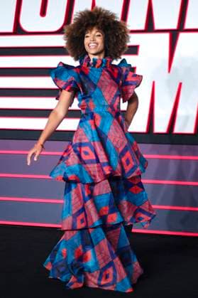 Vanessa Ford at the premiere of the movie The Running Man at the Odeon Luxe Leicester Square London, 05 11 2025 Foto:xJ.xEdwardsx xFuturexImagex running_5243