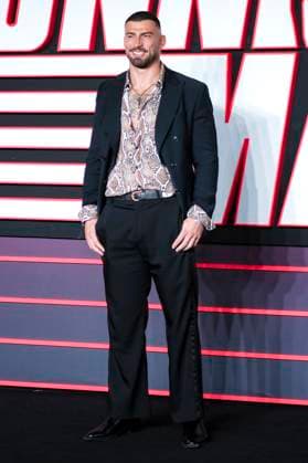 Jake Quickenden at the premiere of the movie The Running Man at Odeon Luxe Leicester Square London, 05 11 2025 Foto:xJ.xEdwardsx xFuturexImagex running_5249
