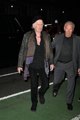 Celebrities arriving at the Soho Sessions to support actor Bruce Willis Featuring: Keith Richasrds Where: New York City, New York, United States When: 05 Nov 2025 Credit: Elder Ordonez INSTARimages EDITORIAL USE ONLY. NOT FOR USE BY NEWSPAPERS BASED IN THE UK. Copyright: xx instar55245359