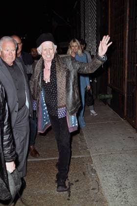 Celebrities arriving at the Soho Sessions to support actor Bruce Willis Featuring: Keith Richasrds, Patti Hansen Where: New York City, New York, United States When: 05 Nov 2025 Credit: Elder Ordonez INSTARimages EDITORIAL USE ONLY. NOT FOR USE BY NEWSPAPERS BASED IN THE UK. Copyright: xx instar55245362
