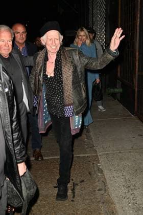 Celebrities arriving at the Soho Sessions to support actor Bruce Willis Featuring: Keith Richasrds, Patti Hansen Where: New York City, New York, United States When: 05 Nov 2025 Credit: Elder Ordonez INSTARimages EDITORIAL USE ONLY. NOT FOR USE BY NEWSPAPERS BASED IN THE UK. Copyright: xx instar55245363