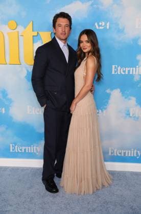 05 November 2025 - Los Angeles, California - Miles Teller, Keleigh Sperry. Eternity Special Film Screening held at AMC Century City 15. Los Angeles USA - ZUMAa123 20251105_zaa_a123_062 Copyright: xADx