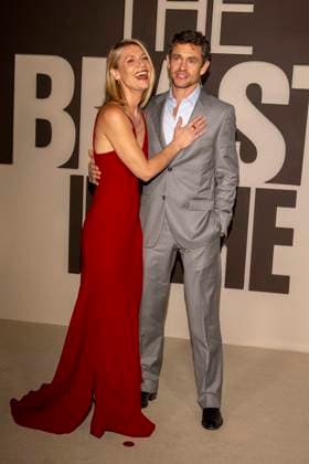 November 5, 2025, New York, United States: (L-R) Claire Danes and Hugh Dancy attend Netflix s The Beast In Me New York Premiere at The Plaza Hotel. New York United States - ZUMAs197 20251105_aaa_s197_585 Copyright: xRonxAdarx