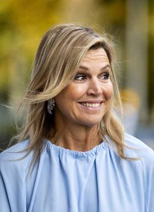 UTRECHT Queen Maxima arrives for a working visit at Enik Recovery College. This academy offers a learning environment and a meeting place for people who have personal experience with disruption due to mental health issues or addiction. ANP KOEN VAN WEEL netherlands out - belgium out  Copyright: xx x541377456x originalFilename: 541377456.jpg