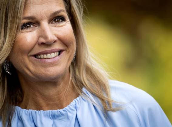 UTRECHT Queen Maxima arrives for a working visit at Enik Recovery College. This academy offers a learning environment and a meeting place for people who have personal experience with disruption due to mental health issues or addiction. ANP KOEN VAN WEEL netherlands out - belgium out  Copyright: xx x541377813x originalFilename: 541377813.jpg