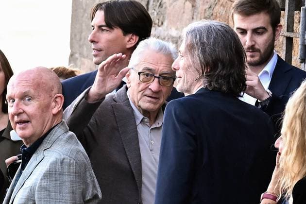 Robert De Niro at the Capitol Robert De Niro arrived in the capital today for a two-day celebration combining cinema, culture, and luxury hospitality. Pictured is the actor at the Capitoline Hill, where he will receive an official award the Capitoline Wolf on the 6th of Nov 2025, Credit:Maria Laura Antonelli AGF Avalon Italy, Rome  Copyright: xMariaxLauraxAntonelli AGFx xAvalonx 1050738102