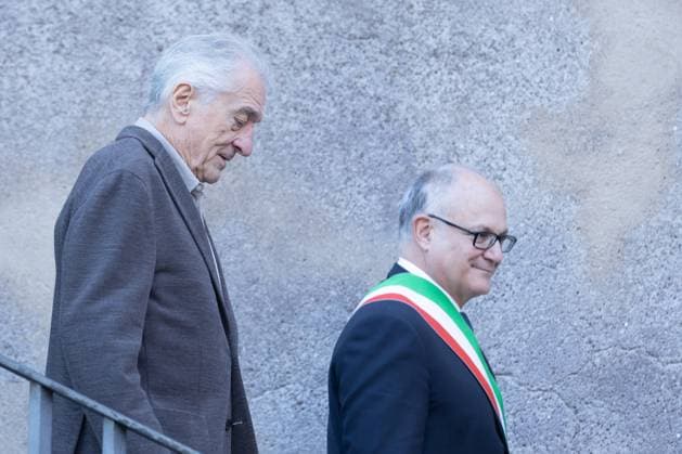 Actor Robert De Niro and Mayor of Rome Roberto Gualtieri at the Campidoglio in Rome  Copyright: xMatteoxNardonex xipa-agency.netx xMatteoxNardonex IPA_Agency_IPA67613367