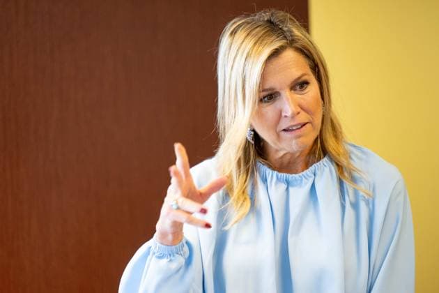 Queen Maxima visits Enik Recovery College. Utrecht, the Netherlands. 06 Nov 2025 Queen Maxima during a working visit to the Enik Recovery College in Utrecht. Utrecht The Netherlands  Copyright: xMischaxSchoemakerx