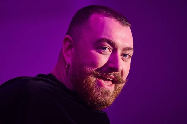 November 6, 2025, Toronto, On, Canada: Sam Smith speaks at the 2025 PTP Pink Awards in Toronto, on Thursday, Nov. 6, 2025. Toronto Canada  - ZUMAc35_ 20251106_zaf_c35_208 Copyright: xSammyxKoganx