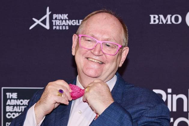 November 6, 2025, Toronto, On, Canada: Human rights advocate Douglas Elliott walks the red carpet at the 2025 PTP Pink Awards in Toronto, on Thursday, Nov. 6, 2025. Toronto Canada  - ZUMAc35_ 20251106_zaf_c35_224 Copyright: xSammyxKoganx