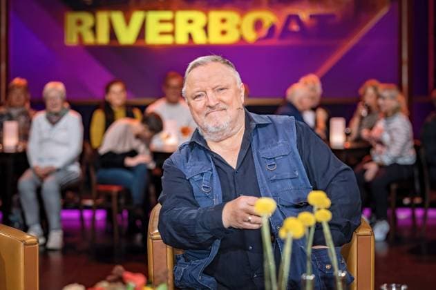 MDR Riverboat actor Axel Prahl on the occasion of the recording of the MDR talk show Riverboat on 06 11 2025 in the Mediacity Leipzig 20251106SFL0051