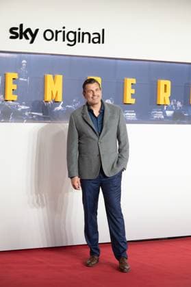 London, England, United Kingdom: Nuremberg film premiere at Leicester Square, London. Pictured: Benjamin Tappan London United Kingdom  - ZUMAp169 20251106_zea_p169_1031 Copyright: xCRISTINAxMASSEIx