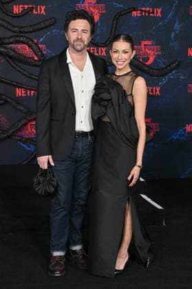 ˜Stranger Things 5™ World Premiere Beau Clark and Stassi Schroeder arriving to the Stranger Things 5™ world premiere held at the TCL Chinese Theatre on November 6, 2025 in Hollywood, Ca. Hollywood TCL Chinese Theatre California USA Copyright: xLISAxOConnor xAFF-USA.COMx
