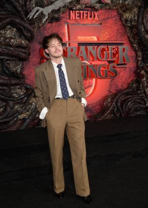 Stranger Things 5 Premiere - Los Angeles, USA LOS ANGELES, USA. November 06, 2025: Charlie Heaton at the premiere for Netflix s Stranger Things 5 at the TCL Chinese Theatre. Los Angeles CA USA  Copyright: xPaulxSmith Featureflashx