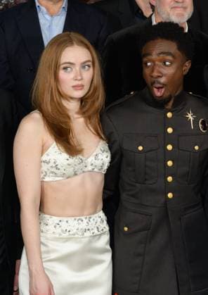 Stranger Things 5 Premiere - Los Angeles, USA LOS ANGELES, USA. November 06, 2025: Sadie Sink & Caleb McLaughlin at the premiere for Netflix s Stranger Things 5 at the TCL Chinese Theatre. Los Angeles CA USA  Copyright: xPaulxSmith Featureflashx