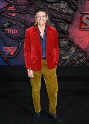 Stranger Things 5 Premiere - Los Angeles, USA LOS ANGELES, USA. November 06, 2025: Hilary Leavitt at the premiere for Netflix s Stranger Things 5 at the TCL Chinese Theatre. Los Angeles CA USA  Copyright: xPaulxSmith Featureflashx