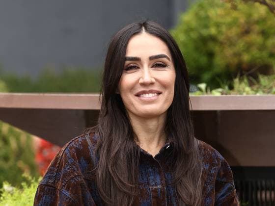Rome, Italy: Rome, Rai headquarters formerly in Teulada, photocall for the TV show Sanremo Giovani. Pictured: Manola Moslehi Rome Italy  - ZUMAp169 20251107_zea_p169_180 Copyright: xMarcoxProvvisionatox