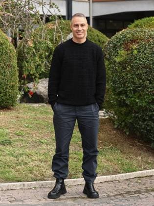 Rome, Italy: Rome, Rai headquarters formerly in Teulada, photocall for the TV show Sanremo Giovani. Pictured: Daniele Battaglia Rome Italy  - ZUMAp169 20251107_zea_p169_213 Copyright: xMarcoxProvvisionatox