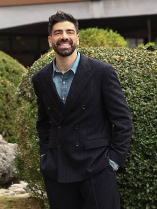 Rome, Italy: Rome, Rai headquarters formerly in Teulada, photocall for the TV show Sanremo Giovani. Pictured: Gianluca Gazzoli Rome Italy  - ZUMAp169 20251107_zea_p169_230 Copyright: xMarcoxProvvisionatox