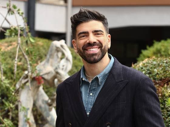 Rome, Italy: Rome, Rai headquarters formerly in Teulada, photocall for the TV show Sanremo Giovani. Pictured: Gianluca Gazzoli Rome Italy  - ZUMAp169 20251107_zea_p169_234 Copyright: xMarcoxProvvisionatox