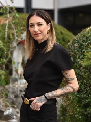 November 7, 2025, Rome, Italy: EMA STOKHOLMA at the photocall for the TV show Sanremo Giovani. at the Rai headquarters, formerly in Teulada, in Rome, Italy. Rome Italy  - ZUMAp169 20251107_zea_p169_117 Copyright: xMarcoxProvvisionatox