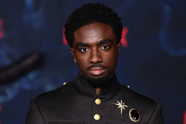 Los Angeles Premiere Of Netflix s Stranger Things Season 5 HOLLYWOOD, LOS ANGELES, CALIFORNIA, USA - NOVEMBER 06: Caleb McLaughlin wearing Wales Bonner FW25 RTW, specifically Look 15 from the Autumn Winter 2025 ˜Selah™ Collection and a Hublot timepiece arrives at the Los Angeles Premiere Of Netflix s Stranger Things Season 5 held at the TCL Chinese Theatre IMAX on November 6, 2025 in Hollywood, Los Angeles, California, United States., Credit:Xavier Collin Avalon United States, California, Hollywood, TCL Chinese Theatre IMAX  Copyright: xXavierxCollinx xAvalonx 1050955805