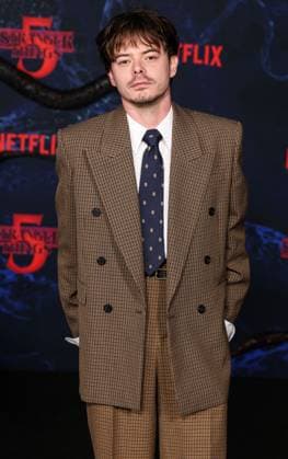 Los Angeles Premiere Of Netflix s Stranger Things Season 5 HOLLYWOOD, LOS ANGELES, CALIFORNIA, USA - NOVEMBER 06: Charlie Heaton arrives at the Los Angeles Premiere Of Netflix s Stranger Things Season 5 held at the TCL Chinese Theatre IMAX on November 6, 2025 in Hollywood, Los Angeles, California, United States., Credit:Xavier Collin Avalon United States, California, Hollywood, TCL Chinese Theatre IMAX  Copyright: xXavierxCollinx xAvalonx 1050956968