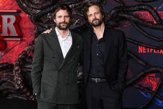 Los Angeles Premiere Of Netflix s Stranger Things Season 5 HOLLYWOOD, LOS ANGELES, CALIFORNIA, USA - NOVEMBER 06: Ross Duffer and Matt Duffer (The Duffer Brothers) arrive at the Los Angeles Premiere Of Netflix s Stranger Things Season 5 held at the TCL Chinese Theatre IMAX on November 6, 2025 in Hollywood, Los Angeles, California, United States., Credit:Xavier Collin Avalon United States, California, Hollywood, TCL Chinese Theatre IMAX  Copyright: xXavierxCollinx xAvalonx 1050962303