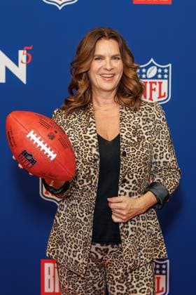 Reception BILD NFL TOUCHDOWN BERLIN Katarina Witt at the BILD TOUCHDOWN BERLIN National Football League reception, on the occasion of the first regular season game of the NFL teams Indianapolis Colts vs Atlanta Falcons on 07 11 2025 at the Axel Springer Hochhaus in Berlin Copyright: xEventpressxKochanx