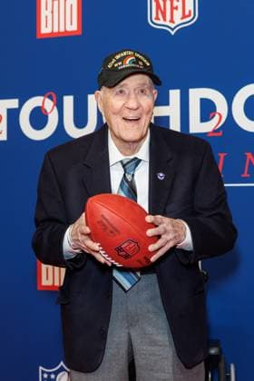 Reception BILD NFL TOUCHDOWN BERLIN Hilbert Hibby Margol at the BILD TOUCHDOWN BERLIN National Football League reception, on the occasion of the first regular season game of the NFL teams Indianapolis Colts vs Atlanta Falcons on 07 11 2025 at the Axel Springer Hochhaus in Berlin Copyright: xEventpressxKochanx