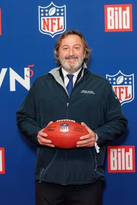 Reception BILD NFL TOUCHDOWN BERLIN Melik Alyurt at the BILD TOUCHDOWN BERLIN National Football League reception, on the occasion of the first regular season game of the NFL teams Indianapolis Colts vs Atlanta Falcons on 07 11 2025 at the Axel Springer Hochhaus in Berlin Copyright: xEventpressxKochanx