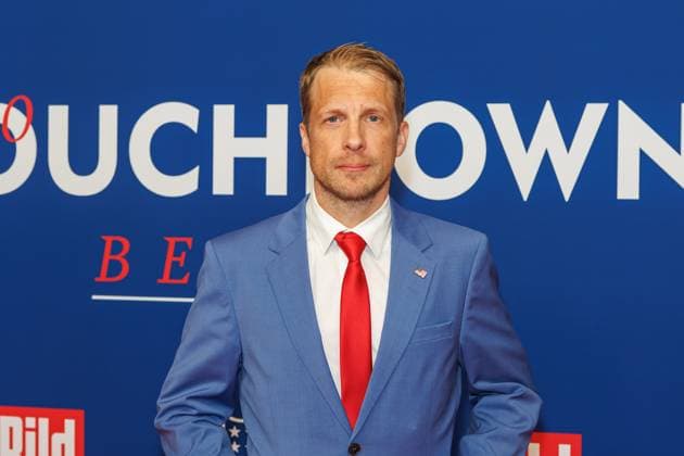 Reception BILD NFL TOUCHDOWN BERLIN Oliver Pocher at the BILD TOUCHDOWN BERLIN National Football League reception, on the occasion of the first regular season game of the NFL teams Indianapolis Colts vs Atlanta Falcons on 07 11 2025 at the Axel Springer Hochhaus in Berlin Copyright: xEventpressxKochanx