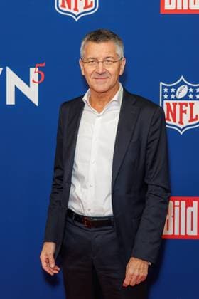 Reception BILD NFL TOUCHDOWN BERLIN Herbert Hainer at the BILD TOUCHDOWN BERLIN National Football League reception, on the occasion of the first regular season game of the NFL teams Indianapolis Colts vs Atlanta Falcons on 07 11 2025 at the Axel Springer Hochhaus in Berlin Copyright: xEventpressxKochanx