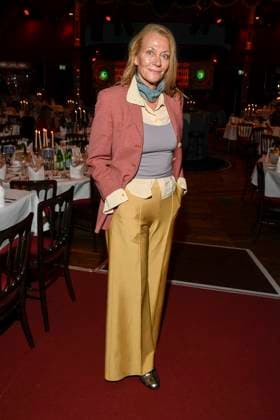 abb Palazzo Karen Böhne Boehne as guest at the gala premiere of Kolja Kleeberg and Hans Peter Wodarz 17 Dinner Show Unikate at PALAZZO Spiegelpalast on 07 11 2025 in Berlin Berlin Germany